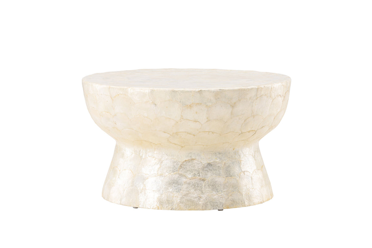 Sandön Sofatisch in Capiz / Natural präsentiert im Onlineshop von KAQTU Design AG. Beistelltisch ist von Vind