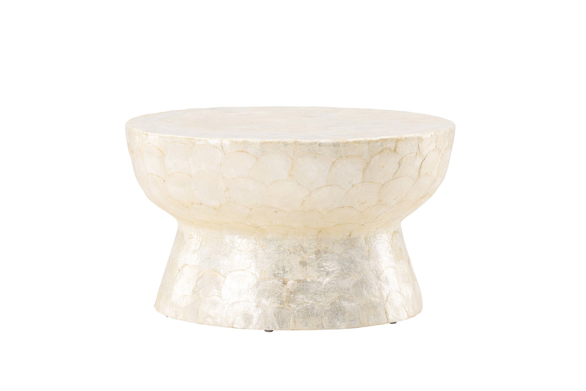 Sandön Sofatisch in Capiz / Natural präsentiert im Onlineshop von KAQTU Design AG. Beistelltisch ist von Vind