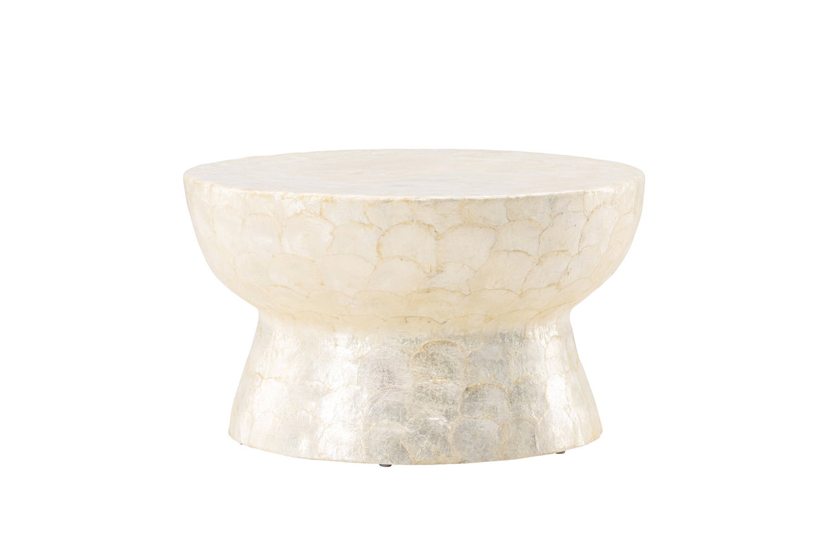 Sandön Sofatisch in Capiz / Natural präsentiert im Onlineshop von KAQTU Design AG. Beistelltisch ist von Vind