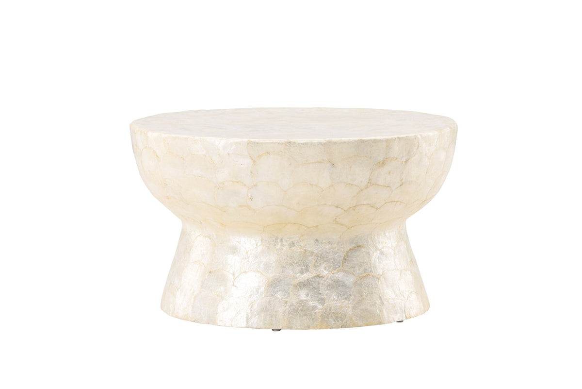 Sandön Sofatisch in Capiz / Natural präsentiert im Onlineshop von KAQTU Design AG. Beistelltisch ist von Vind
