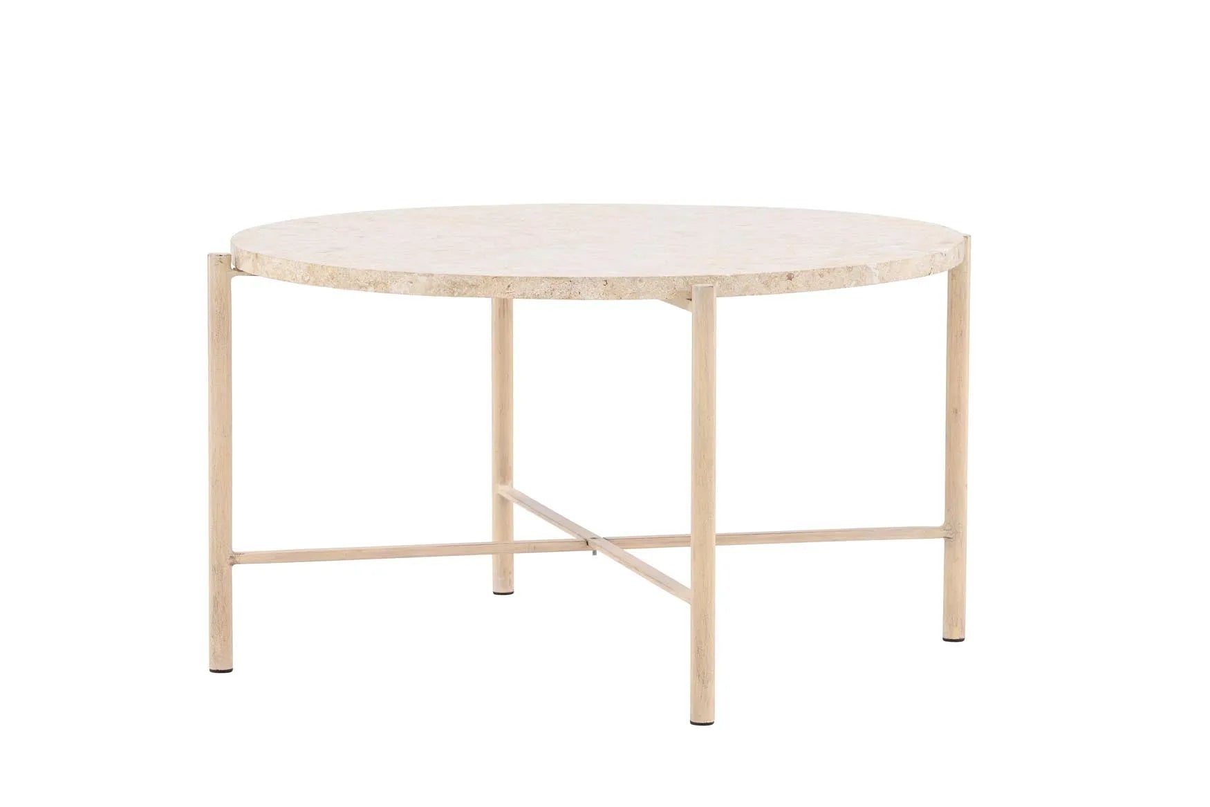 Eleganter Sandhamn Sofatisch aus langlebigem, rostfreiem Metall.