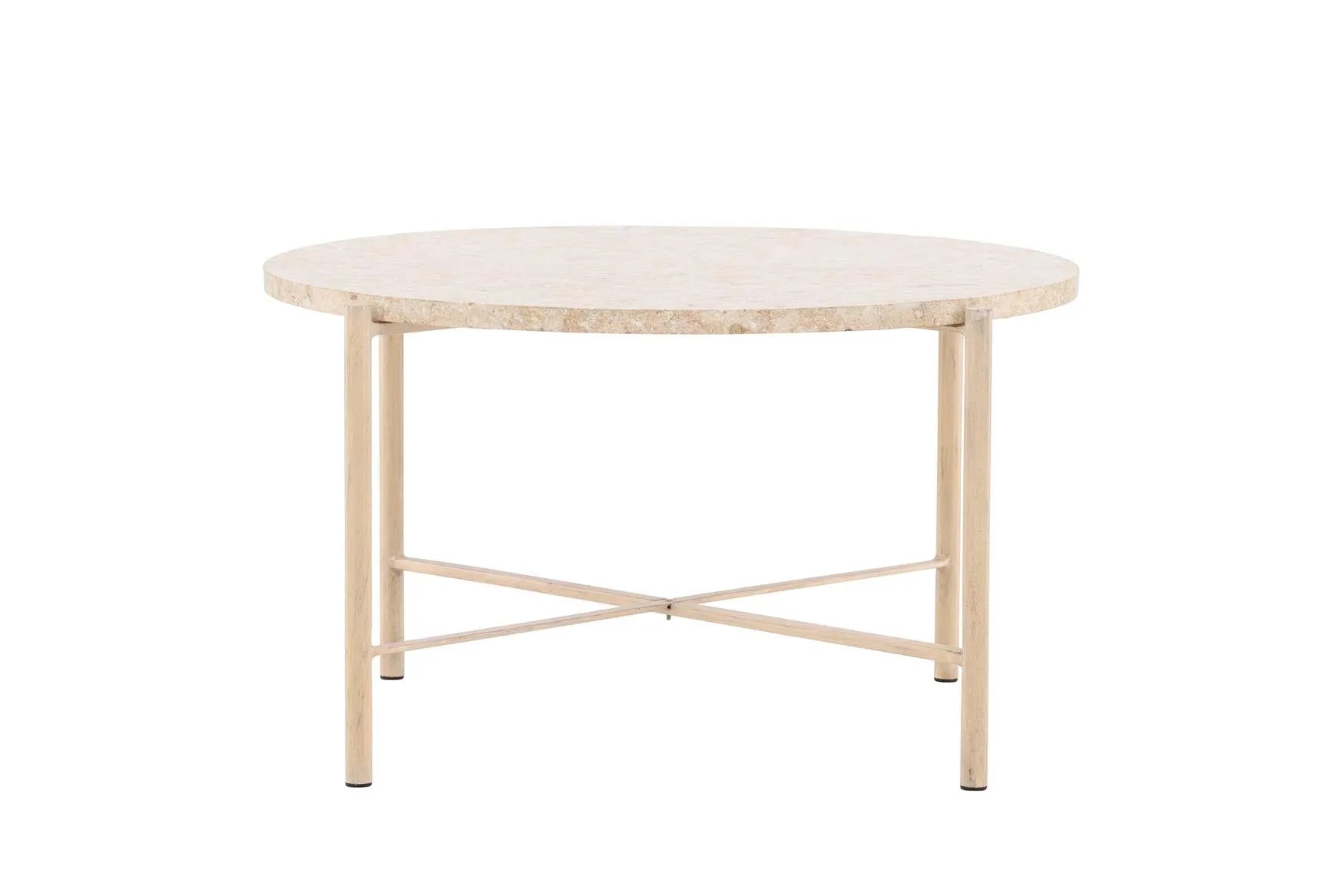 Eleganter Sandhamn Sofatisch aus langlebigem, rostfreiem Metall.
