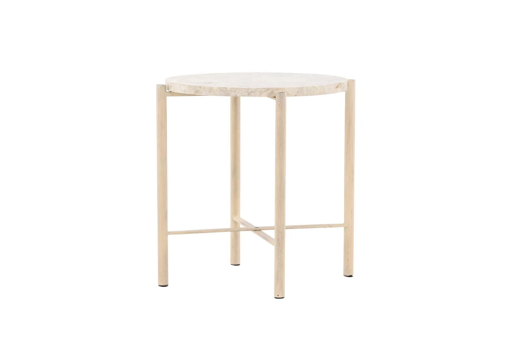 Stilvoller Sandhamn Sofatisch aus robustem, rostfreiem Aluminium.