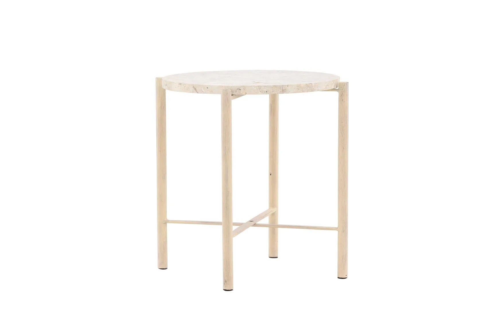 Eleganter Sandhamn Sofatisch aus langlebigem, rostfreiem Metall.