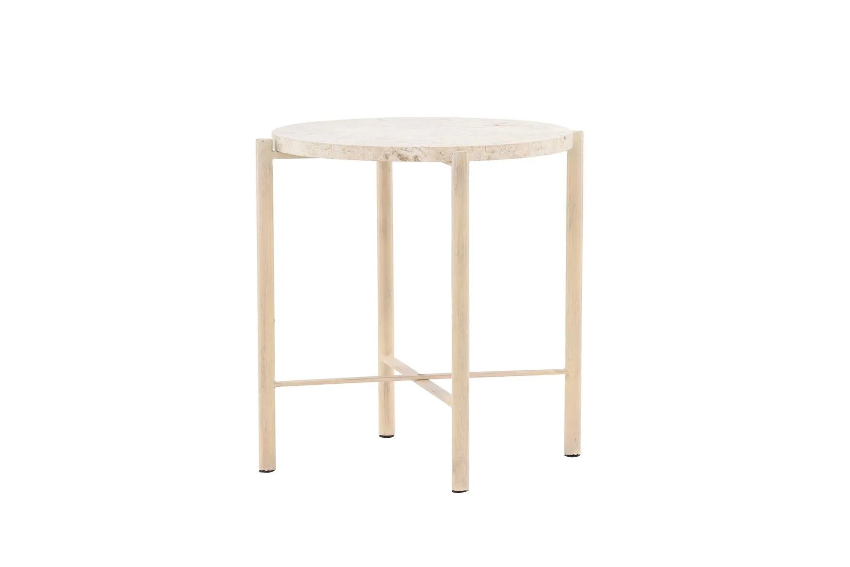 Eleganter Sandhamn Sofatisch aus langlebigem, rostfreiem Metall.