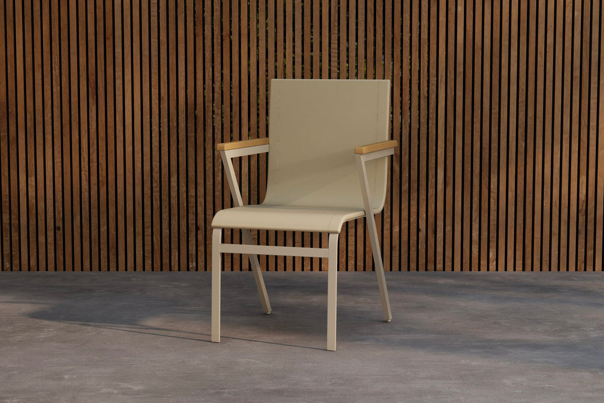 Mexico Esszimmerstuhl in Beige präsentiert im Onlineshop von KAQTU Design AG. Stuhl ist von Venture Home