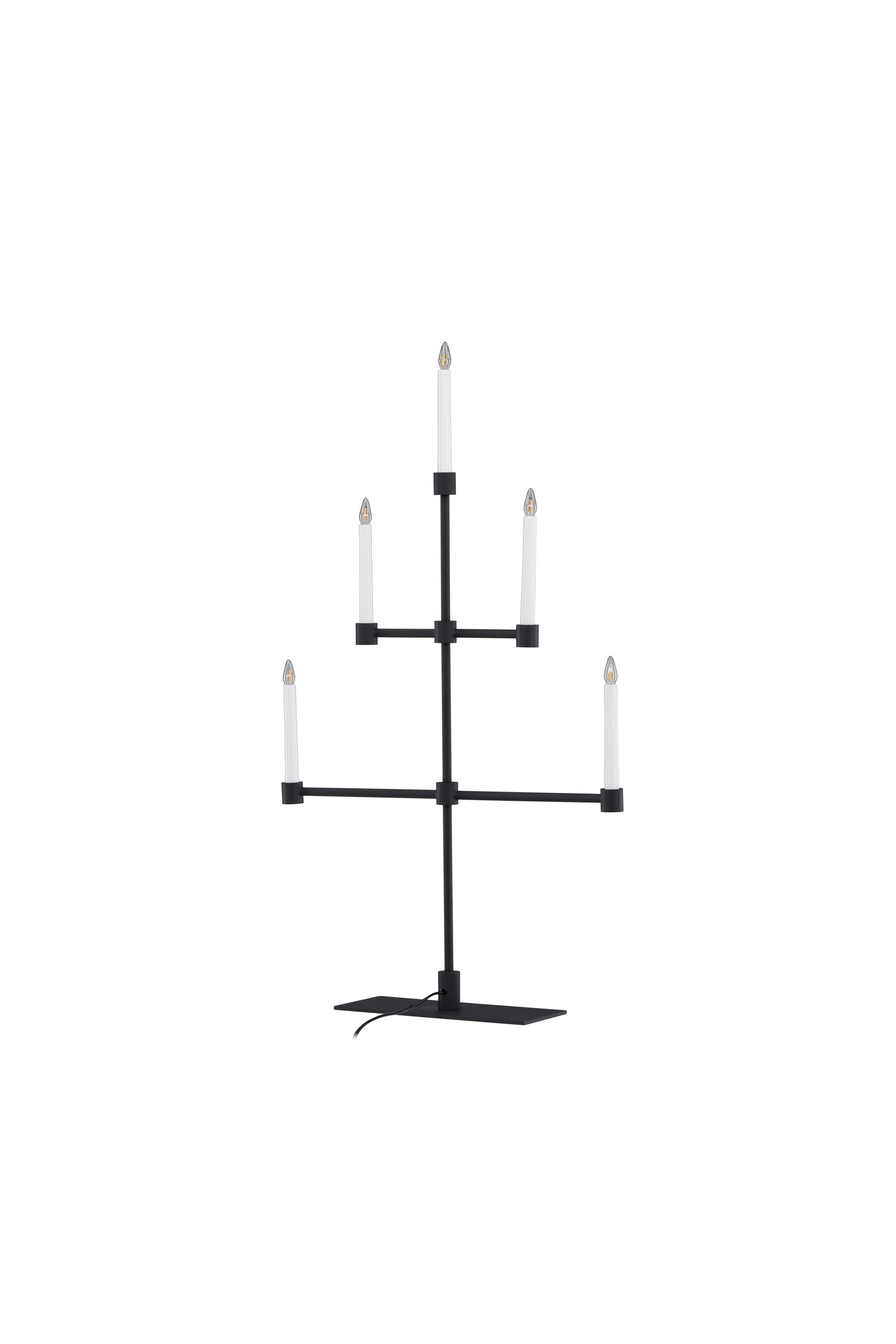 Avoriaz Tischleuchte in Schwarz-Weiss präsentiert im Onlineshop von KAQTU Design AG. Tischleuchte ist von Venture Home