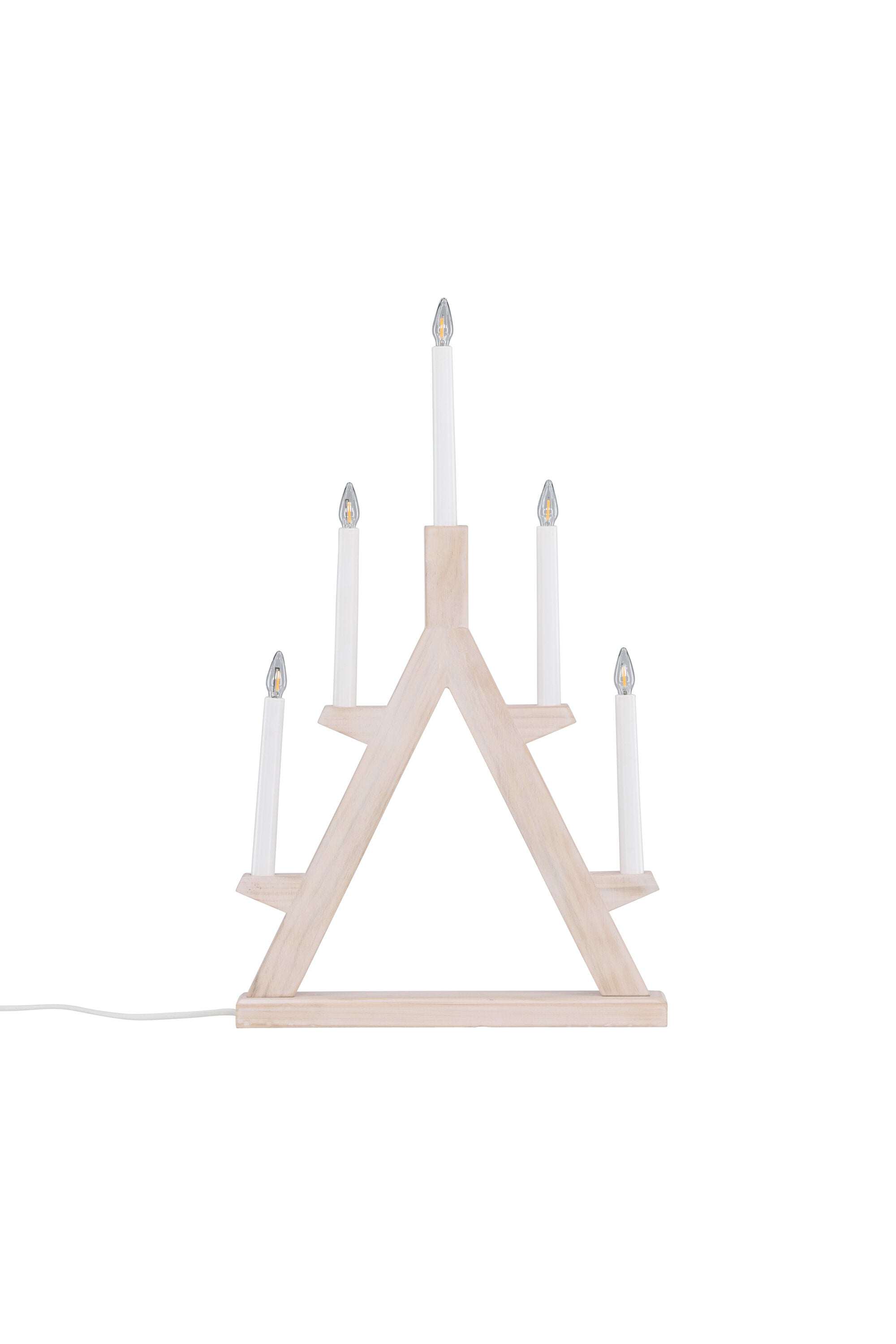 Val Thorens Tischleuchte  in Whitewash/Pine präsentiert im Onlineshop von KAQTU Design AG. Tischleuchte ist von Venture Home