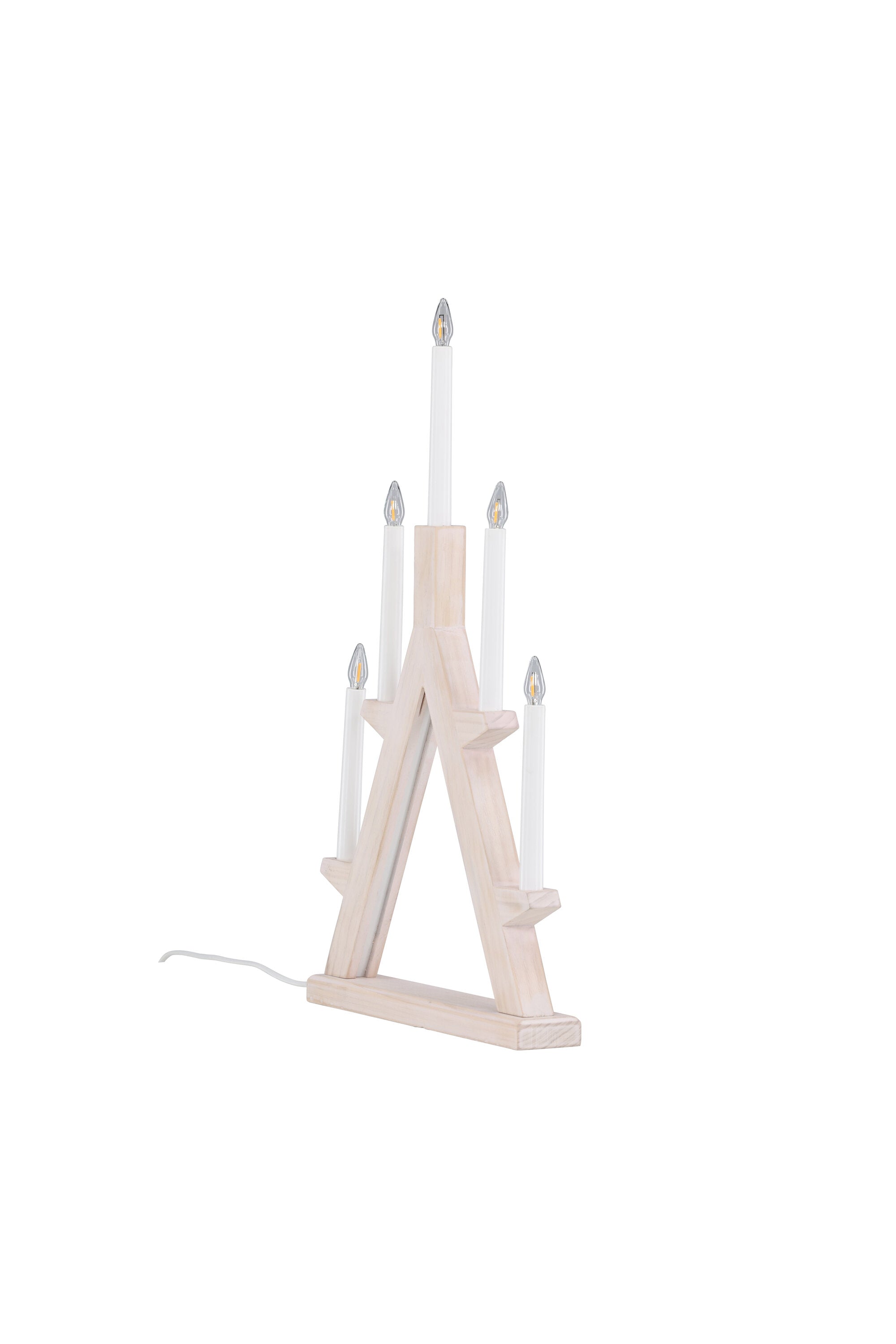 Val Thorens Tischleuchte  in Whitewash/Pine präsentiert im Onlineshop von KAQTU Design AG. Tischleuchte ist von Venture Home