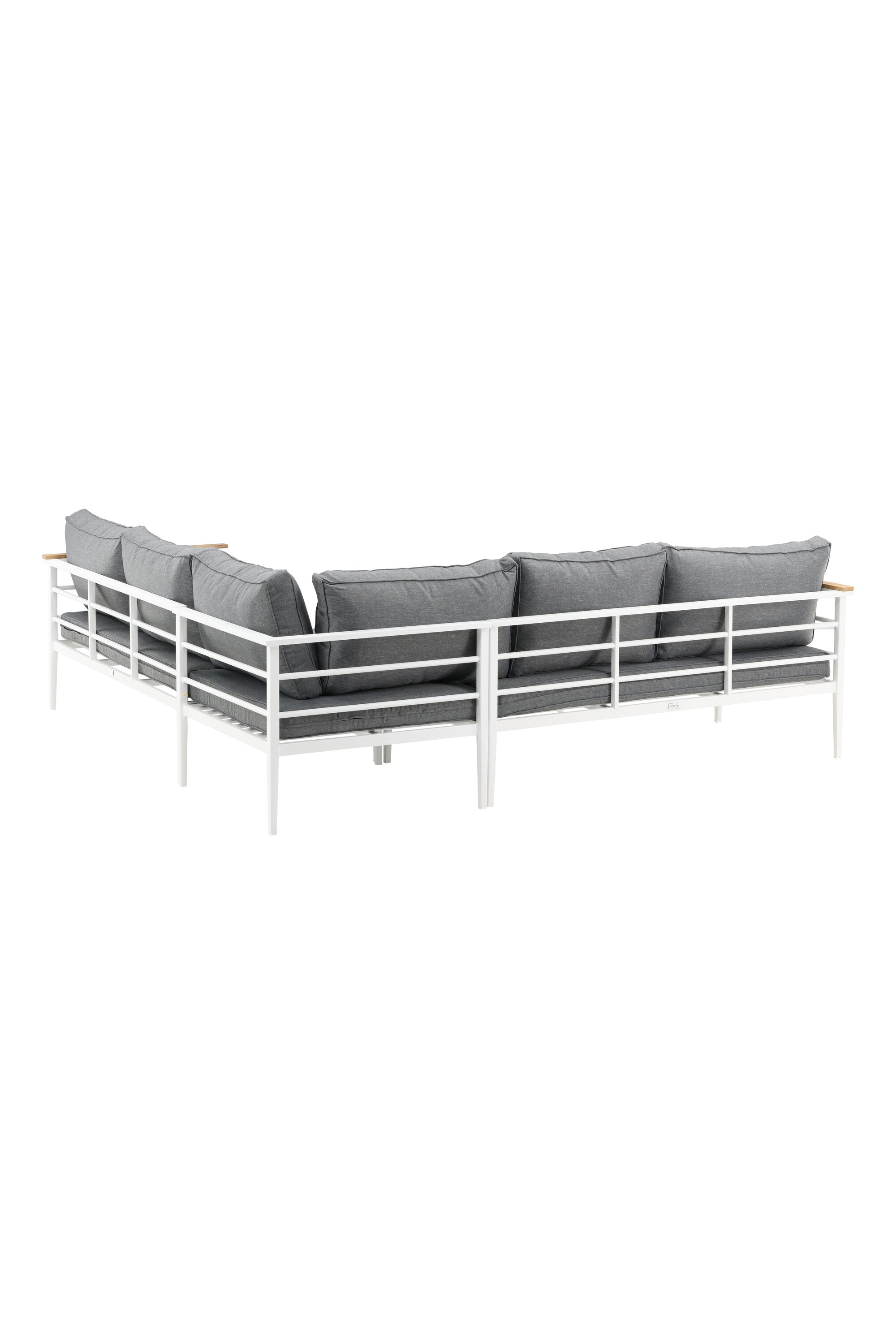 Mexiko Ecksofa Outdoorset 80cm in Weiss präsentiert im Onlineshop von KAQTU Design AG. Loungeset ist von Venture Home