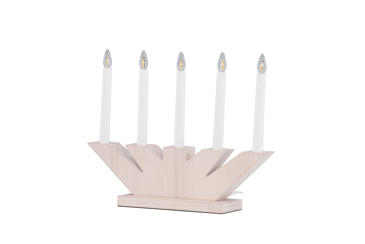 Verbier Tischleuchte in Whitewash/Pine präsentiert im Onlineshop von KAQTU Design AG. Tischleuchte ist von Venture Home