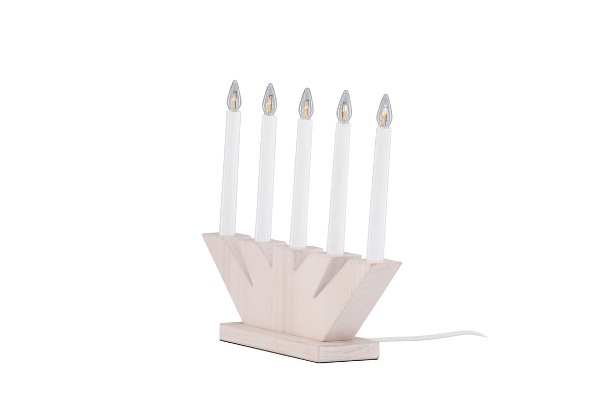 Verbier Tischleuchte in Whitewash/Pine präsentiert im Onlineshop von KAQTU Design AG. Tischleuchte ist von Venture Home