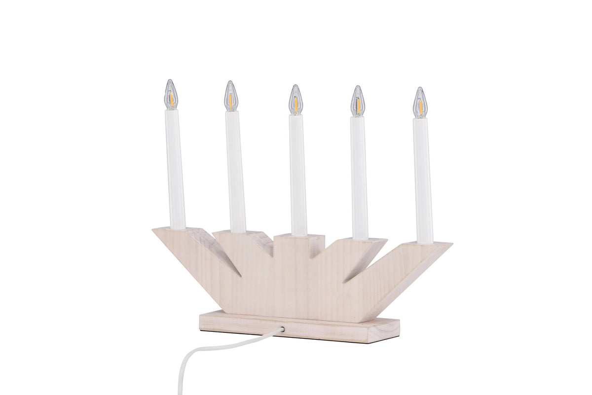 Verbier Tischleuchte in Whitewash/Pine präsentiert im Onlineshop von KAQTU Design AG. Tischleuchte ist von Venture Home