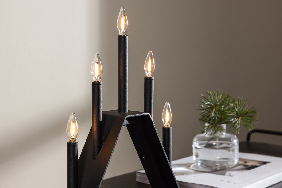 Åre Tischleuchte in Schwarz präsentiert im Onlineshop von KAQTU Design AG. Tischleuchte ist von Venture Home