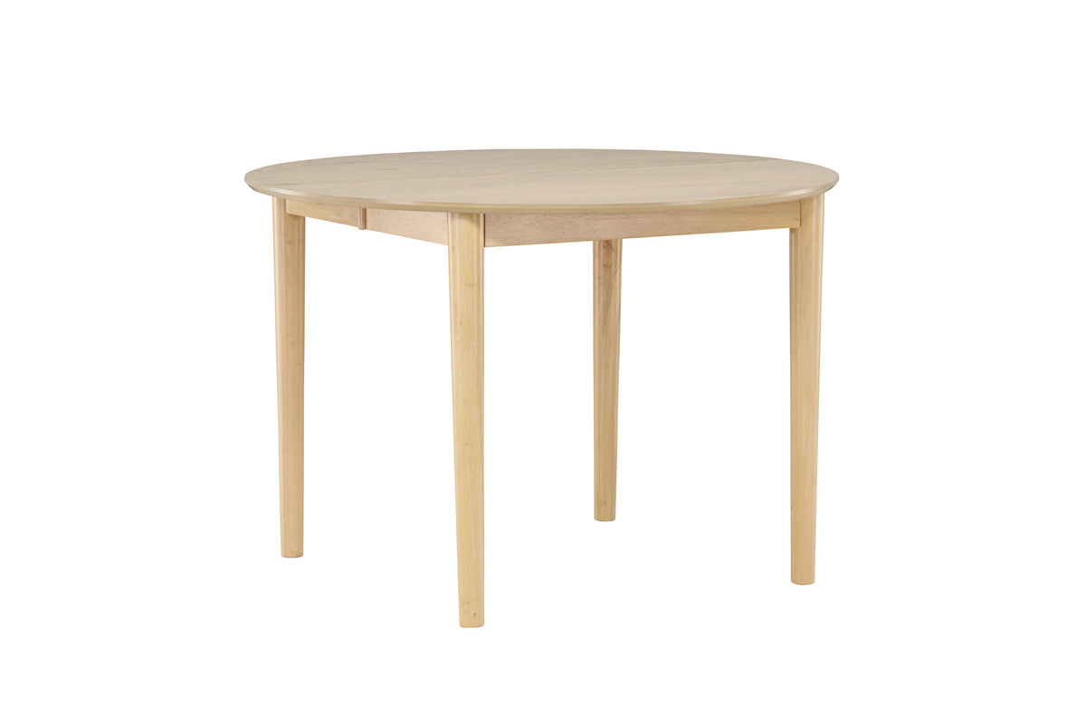 Gilda runder Esstisch in Whitewash präsentiert im Onlineshop von KAQTU Design AG. Esstisch ist von Venture Home