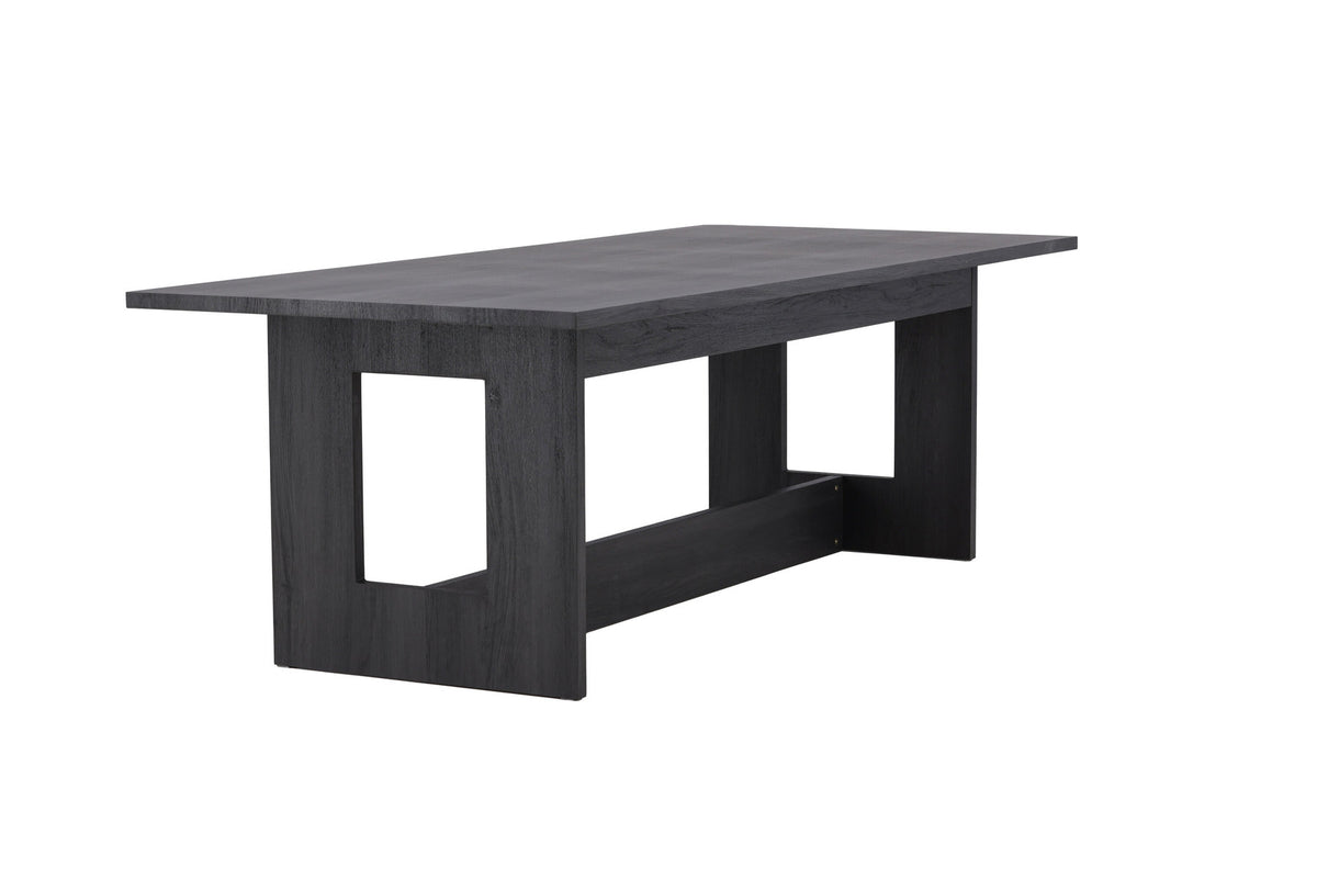 Esstisch Milly in Schwarz präsentiert im Onlineshop von KAQTU Design AG. Esstisch ist von Venture Home