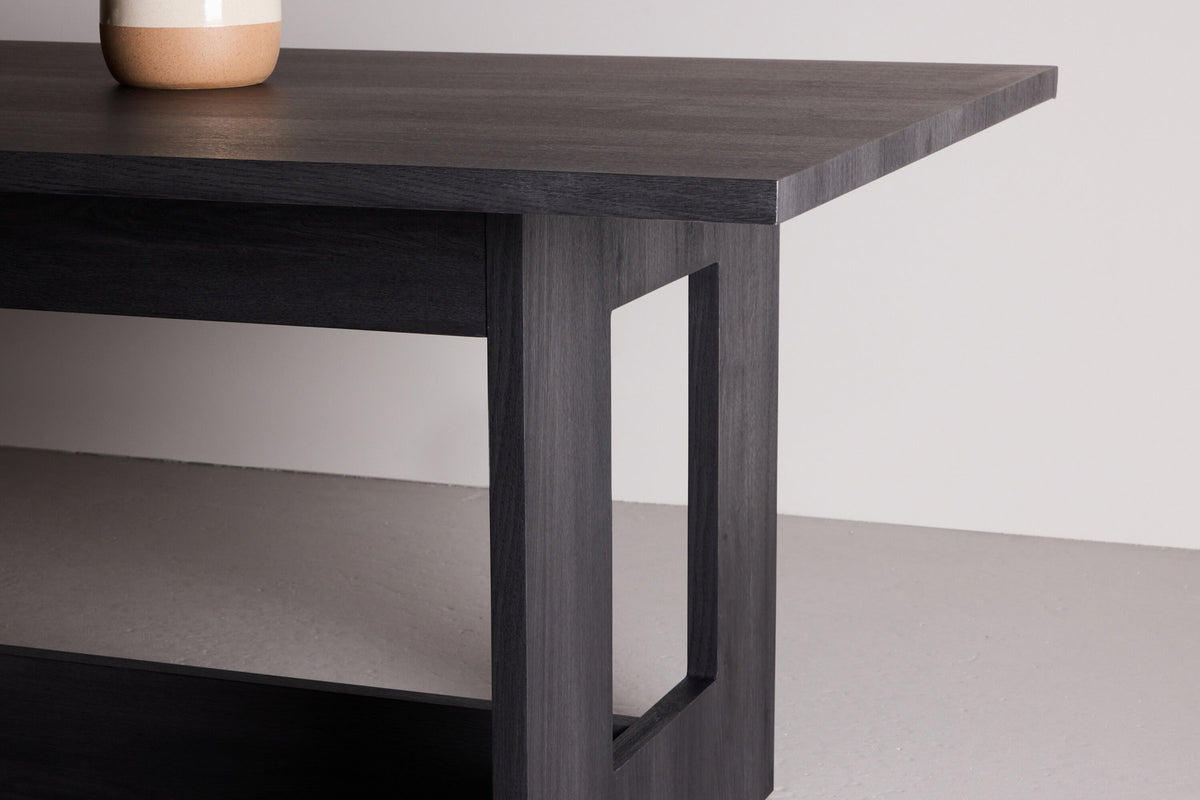 Esstisch Milly in Schwarz präsentiert im Onlineshop von KAQTU Design AG. Esstisch ist von Venture Home