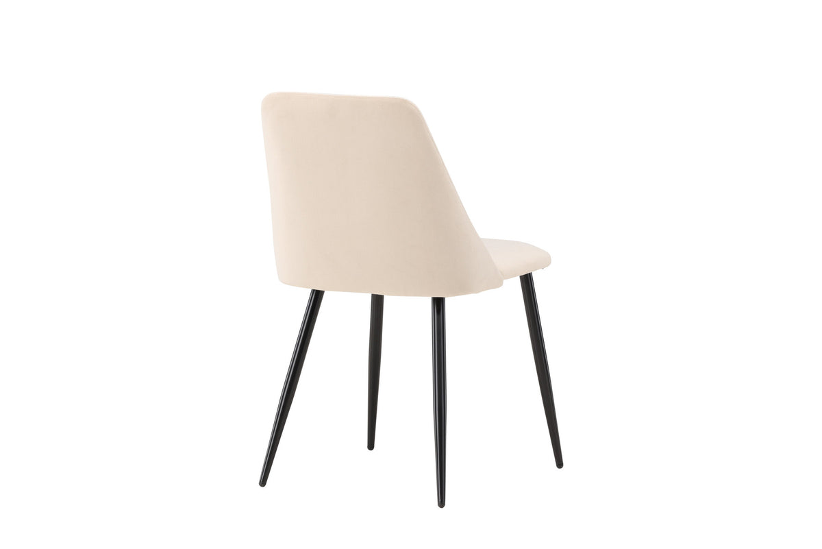 Nacht Esszimmerstuhl in Beige präsentiert im Onlineshop von KAQTU Design AG. Stuhl ist von Venture Home