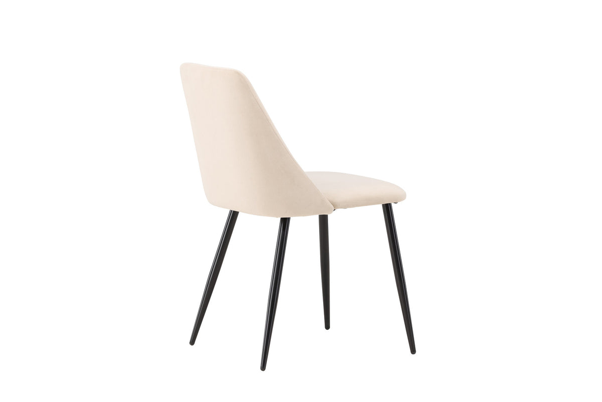 Nacht Esszimmerstuhl in Beige präsentiert im Onlineshop von KAQTU Design AG. Stuhl ist von Venture Home