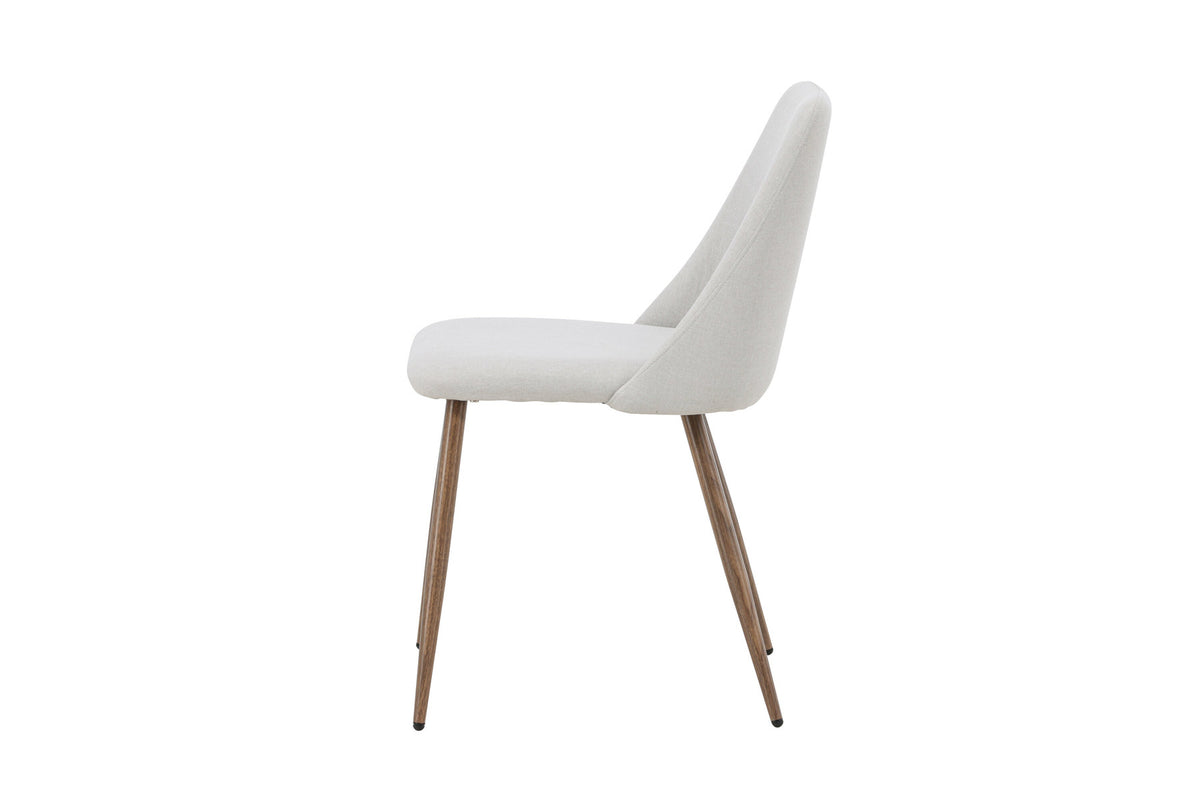 Night Esszimmerstuhl in Beige präsentiert im Onlineshop von KAQTU Design AG. Stuhl ist von Venture Home
