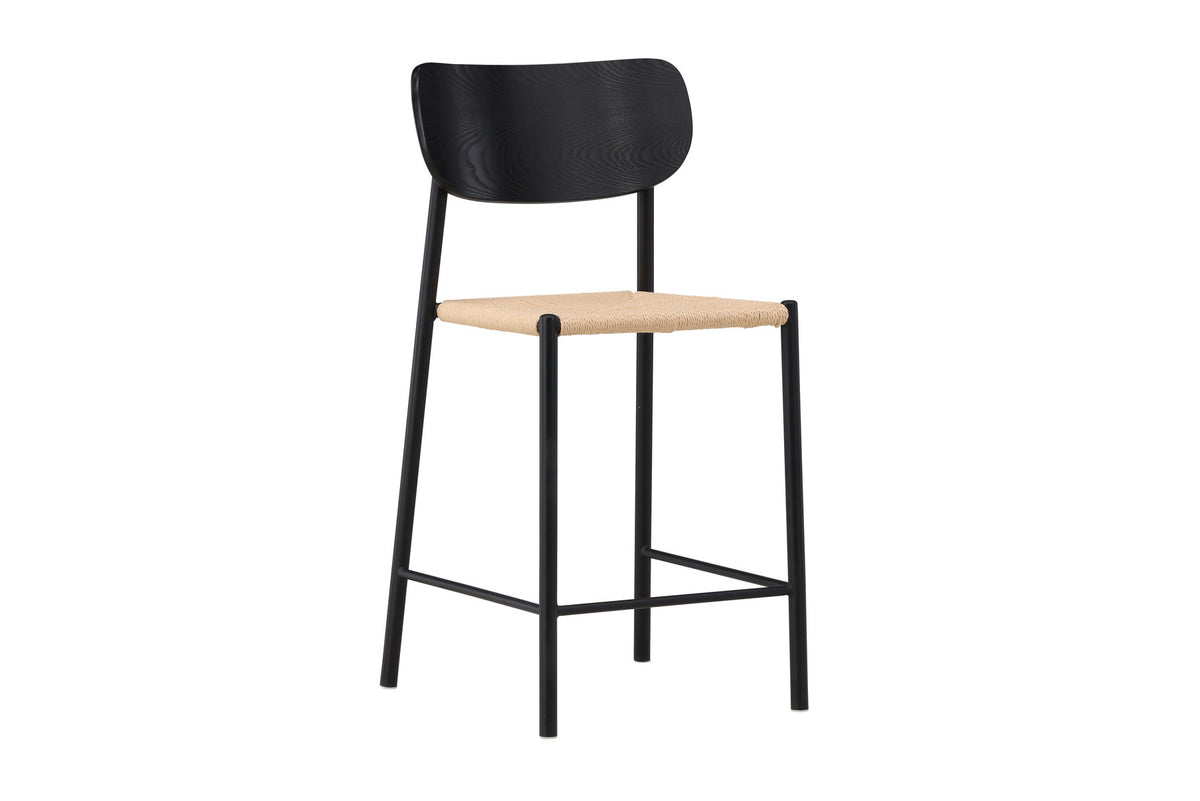 Polly Barstuhl in Schwarz präsentiert im Onlineshop von KAQTU Design AG. Barstuhl ist von Venture Home
