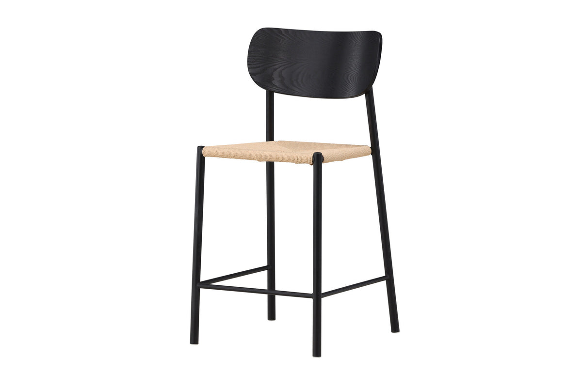 Polly Barstuhl in Schwarz präsentiert im Onlineshop von KAQTU Design AG. Barstuhl ist von Venture Home