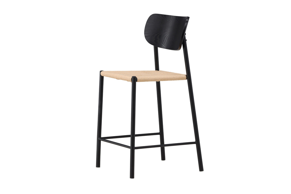 Polly Barstuhl in Schwarz präsentiert im Onlineshop von KAQTU Design AG. Barstuhl ist von Venture Home