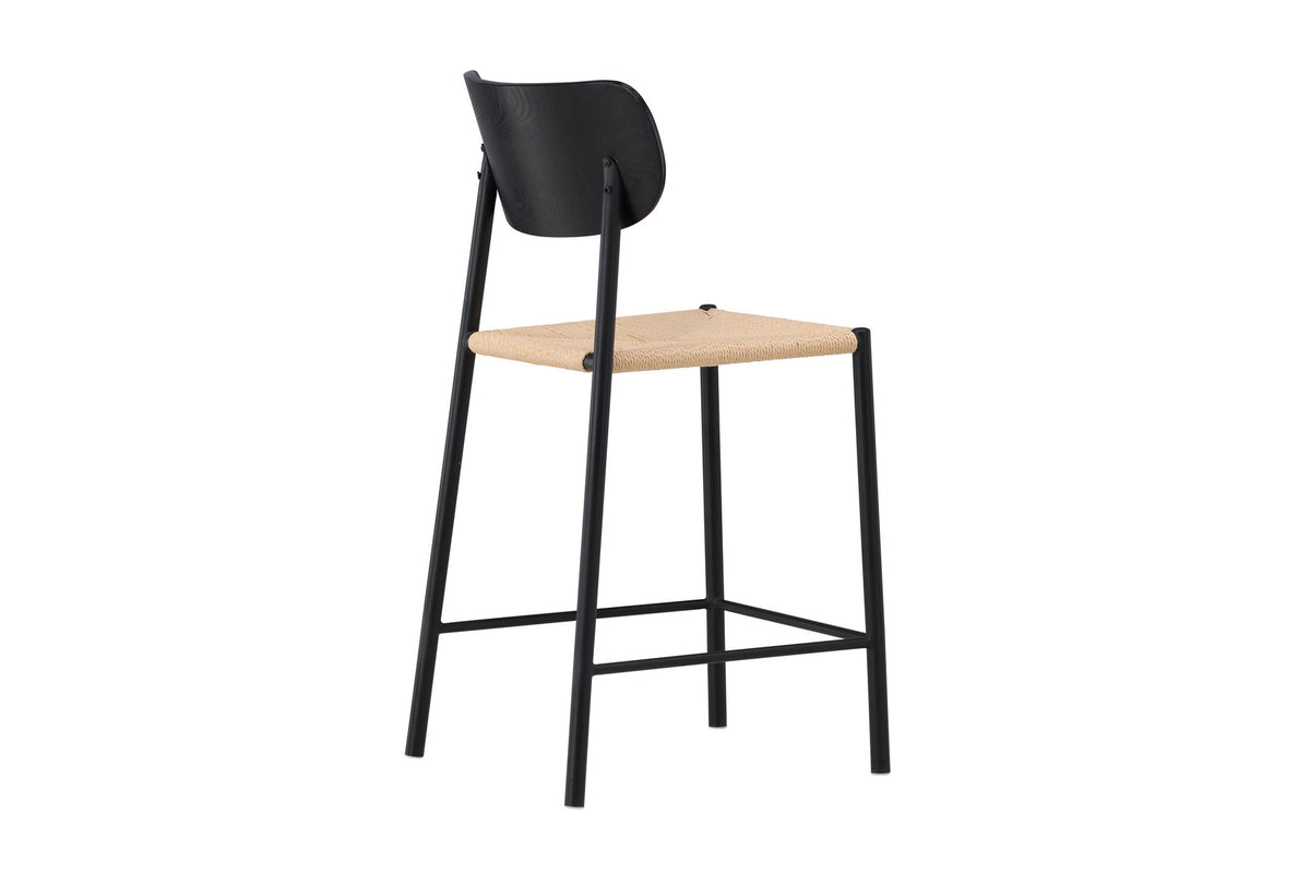 Polly Barstuhl in Schwarz präsentiert im Onlineshop von KAQTU Design AG. Barstuhl ist von Venture Home