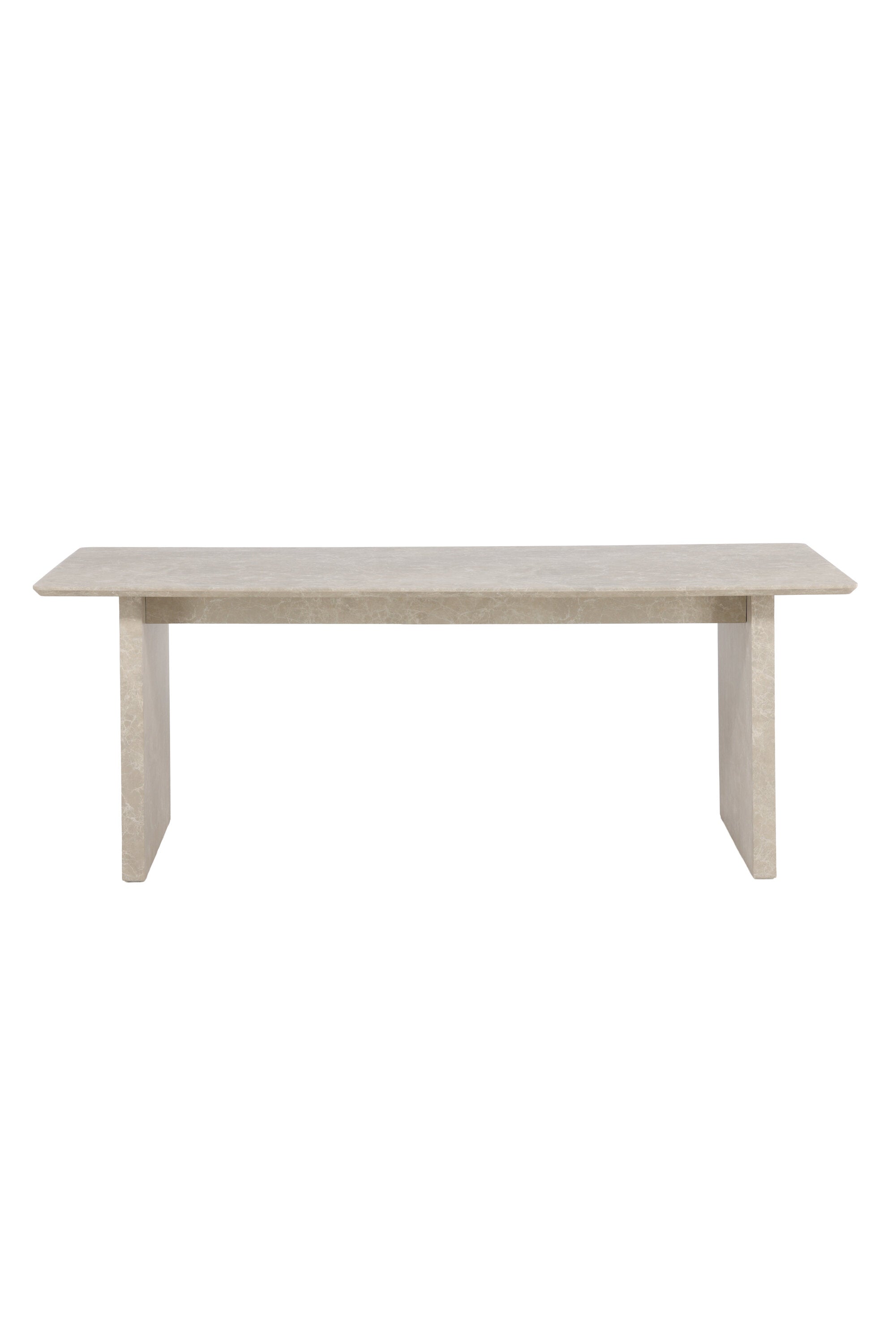Vail Rechteckiger Esstisch in Beige präsentiert im Onlineshop von KAQTU Design AG. Gartentisch ist von Venture Home