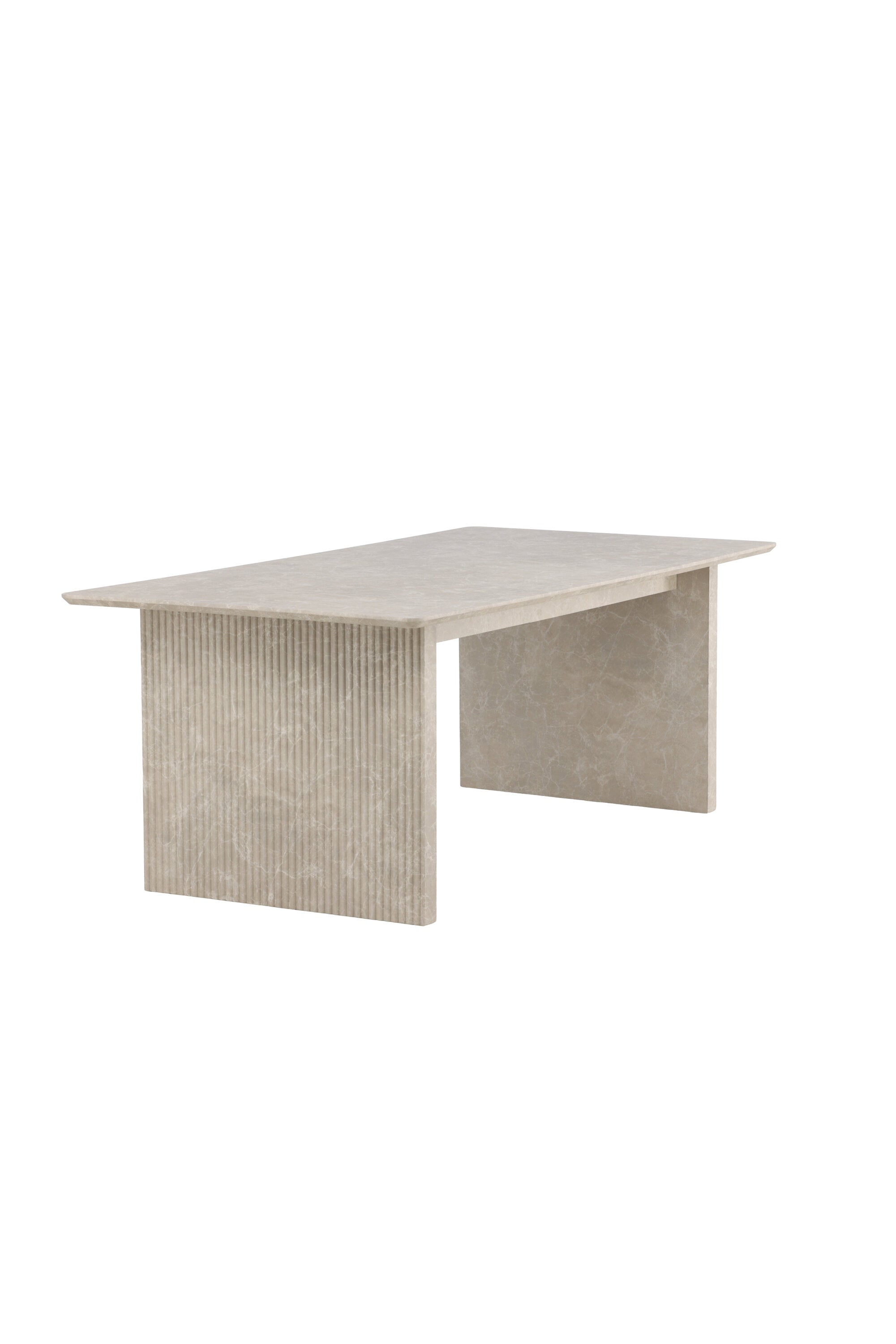 Vail Rechteckiger Esstisch in Beige präsentiert im Onlineshop von KAQTU Design AG. Gartentisch ist von Venture Home