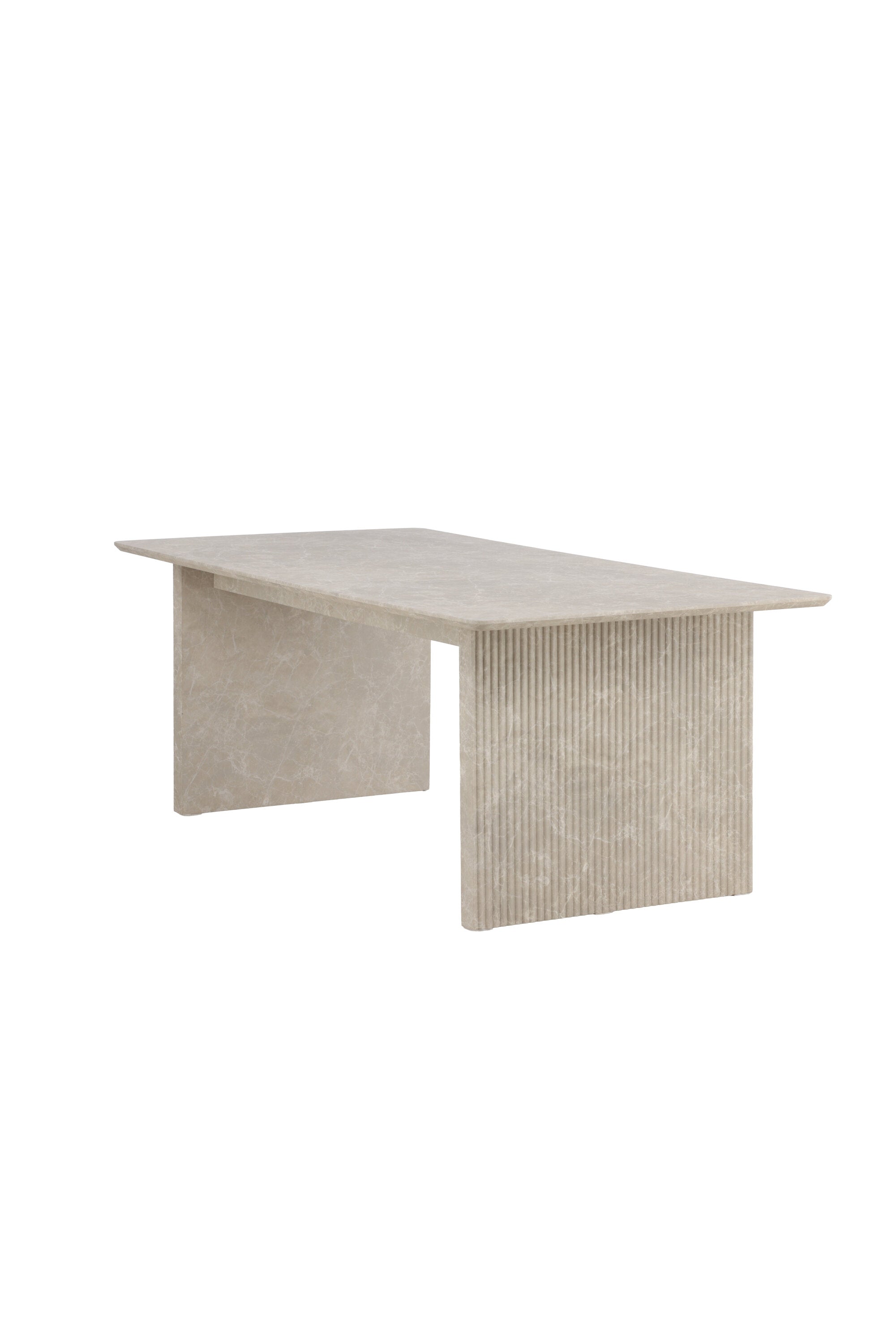Vail Rechteckiger Esstisch in Beige präsentiert im Onlineshop von KAQTU Design AG. Gartentisch ist von Venture Home