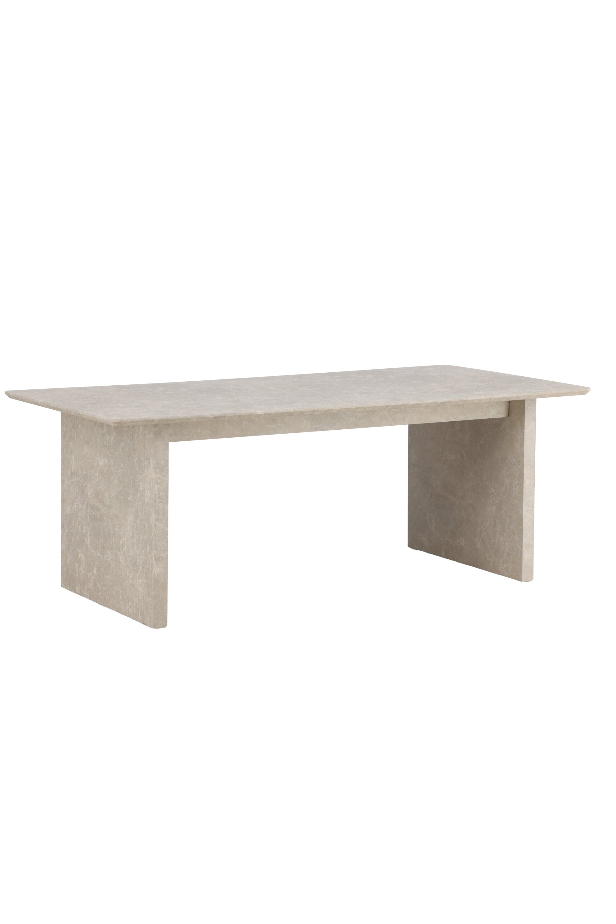 Vail Rechteckiger Esstisch in Beige präsentiert im Onlineshop von KAQTU Design AG. Gartentisch ist von Venture Home
