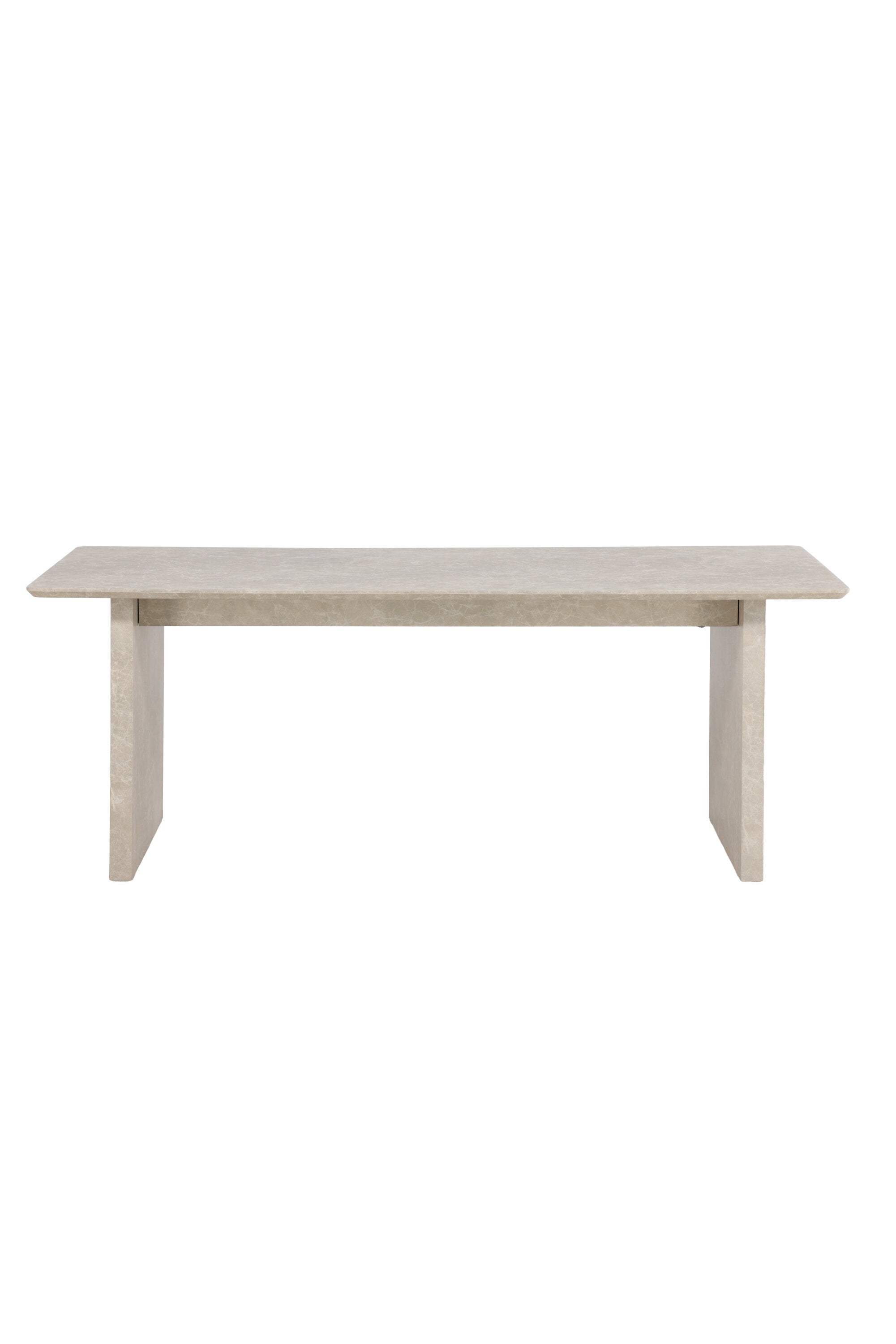Vail Rechteckiger Esstisch in Beige präsentiert im Onlineshop von KAQTU Design AG. Gartentisch ist von Venture Home