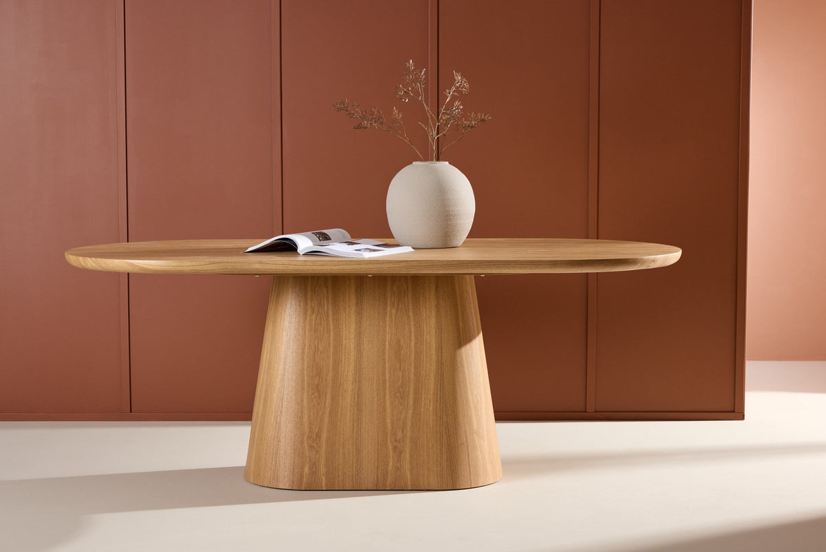 Stjärnö ovaler Esstisch in Nature präsentiert im Onlineshop von KAQTU Design AG. Esstisch ist von Venture Home