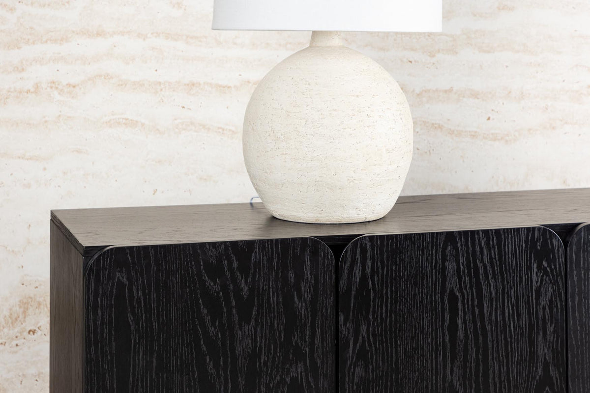 Tyresö Sideboard 160x45 cm  in Black präsentiert im Onlineshop von KAQTU Design AG. Sideboard ist von Vind