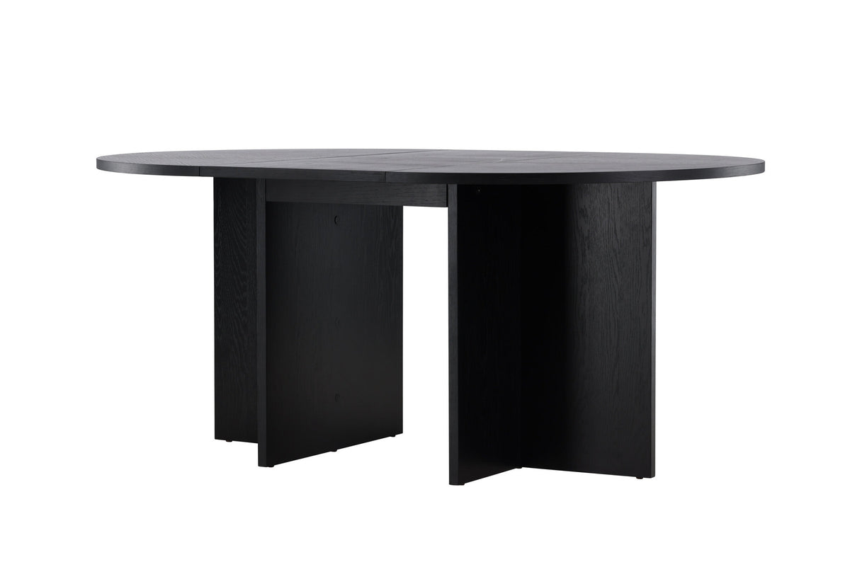 Rechteckiger Esstisch Strada in Schwarz präsentiert im Onlineshop von KAQTU Design AG. Esstisch ist von Venture Home