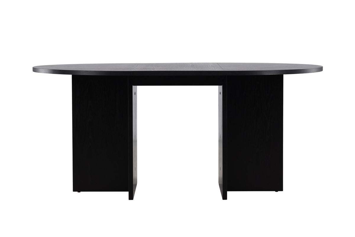 Rechteckiger Esstisch Strada in Schwarz präsentiert im Onlineshop von KAQTU Design AG. Esstisch ist von Venture Home