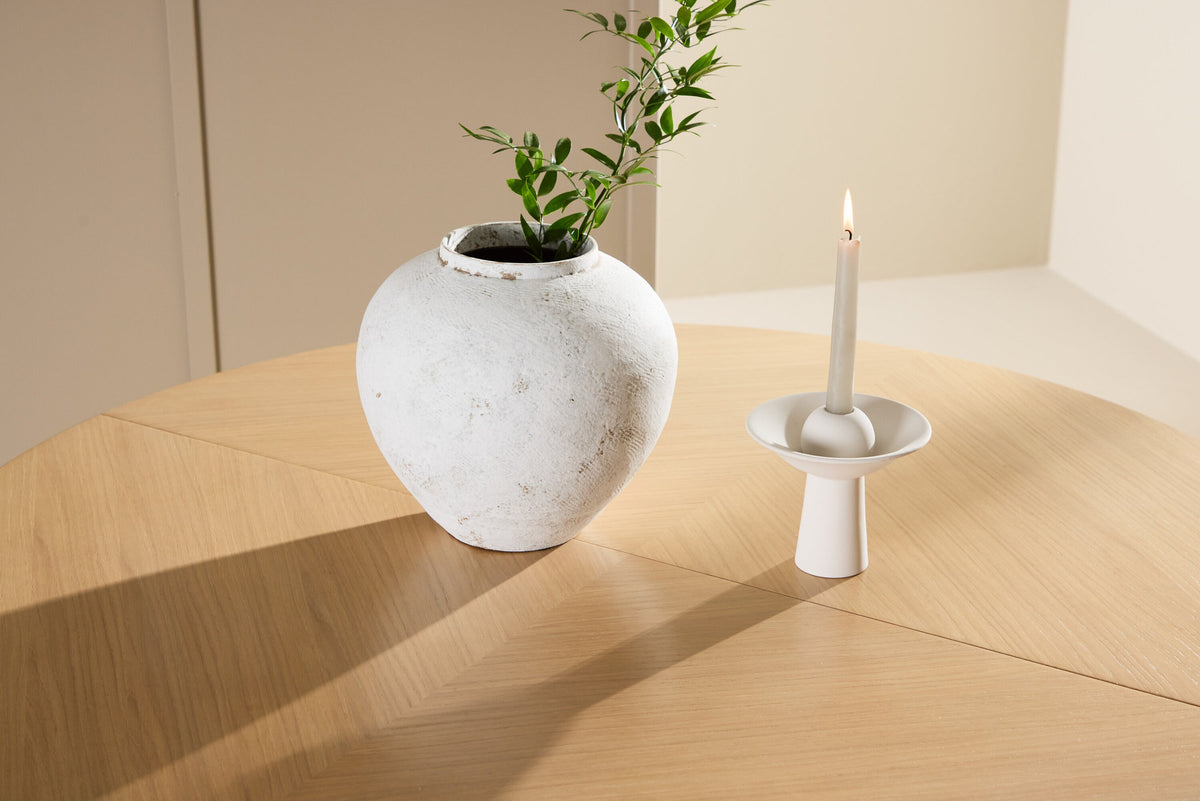 Rechteckiger Esstisch Strada in Whitewash präsentiert im Onlineshop von KAQTU Design AG. Esstisch ist von Venture Home