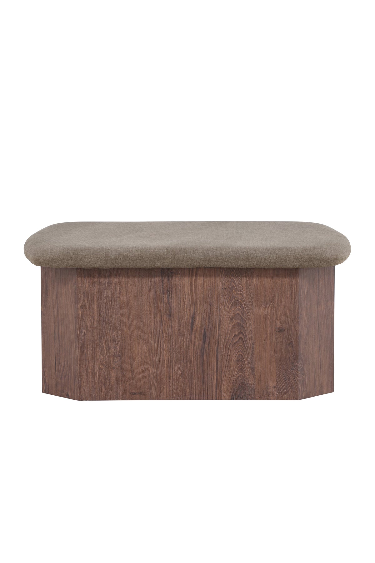 Todd Ottoman in Braun präsentiert im Onlineshop von KAQTU Design AG. Ottoman ist von Venture Home