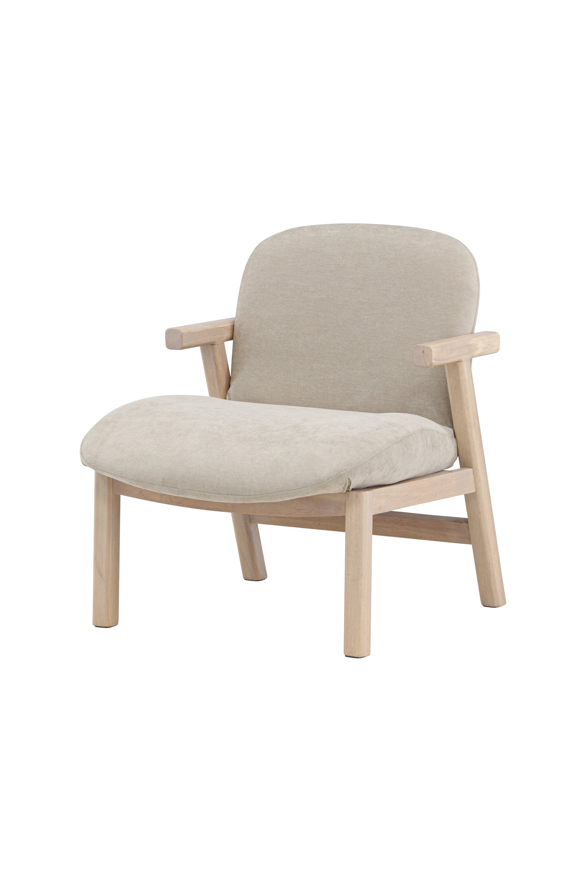 Rile Sessel in Weisswasch präsentiert im Onlineshop von KAQTU Design AG. Sessel ist von Venture Home