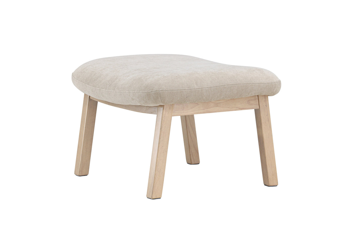 Rile Ottoman in Beige präsentiert im Onlineshop von KAQTU Design AG.  ist von Venture Home