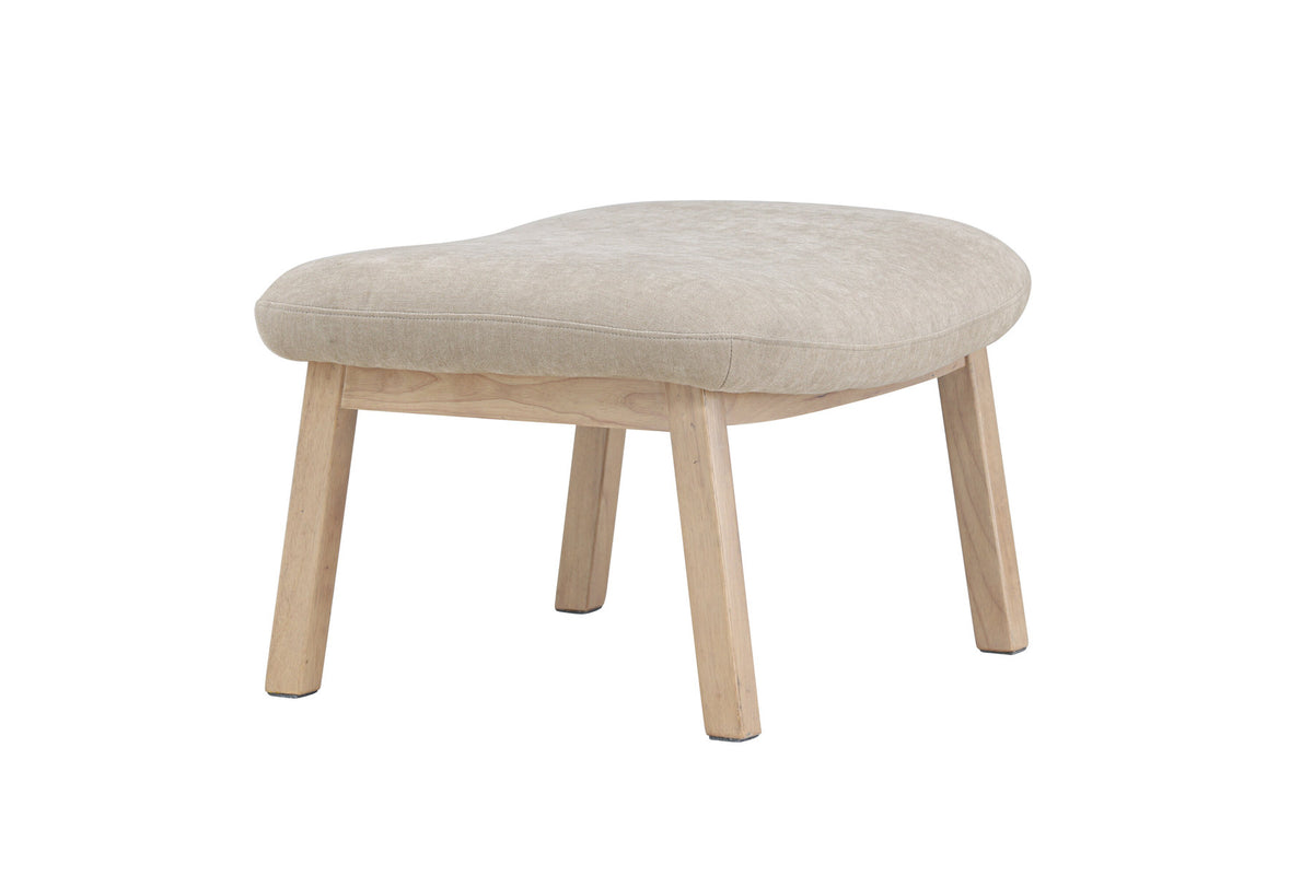 Rile Ottoman in Beige präsentiert im Onlineshop von KAQTU Design AG.  ist von Venture Home