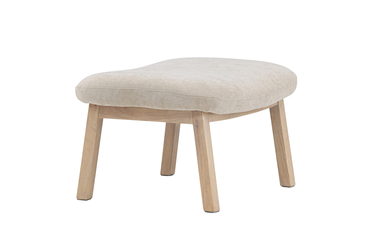Rile Ottoman in Beige präsentiert im Onlineshop von KAQTU Design AG.  ist von Venture Home