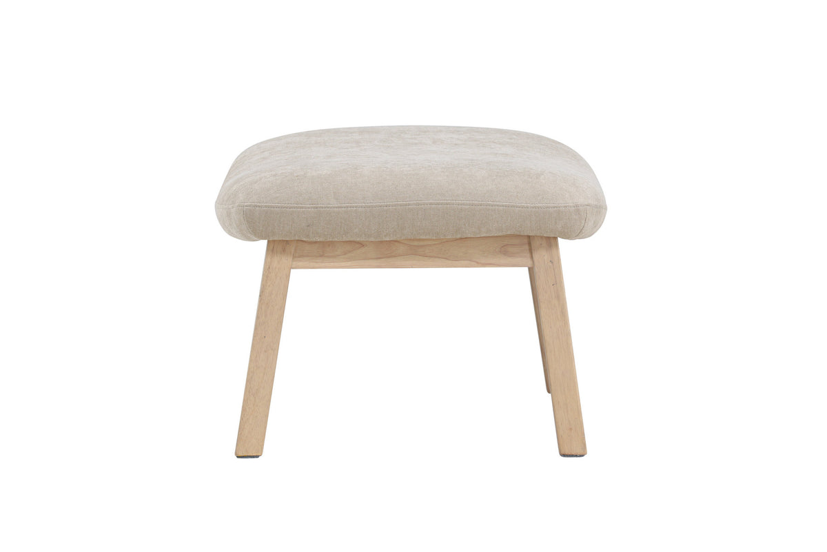Rile Ottoman in Beige präsentiert im Onlineshop von KAQTU Design AG.  ist von Venture Home