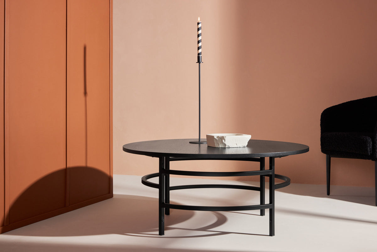 Copenhagen Sofatisch in Schwarz präsentiert im Onlineshop von KAQTU Design AG. Beistelltisch ist von Venture Home