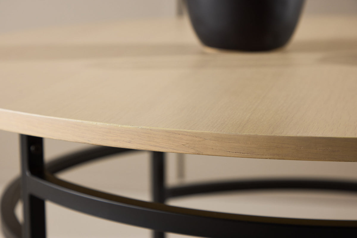 Copenhagen Sofatisch in Whitewash präsentiert im Onlineshop von KAQTU Design AG. Beistelltisch ist von Venture Home