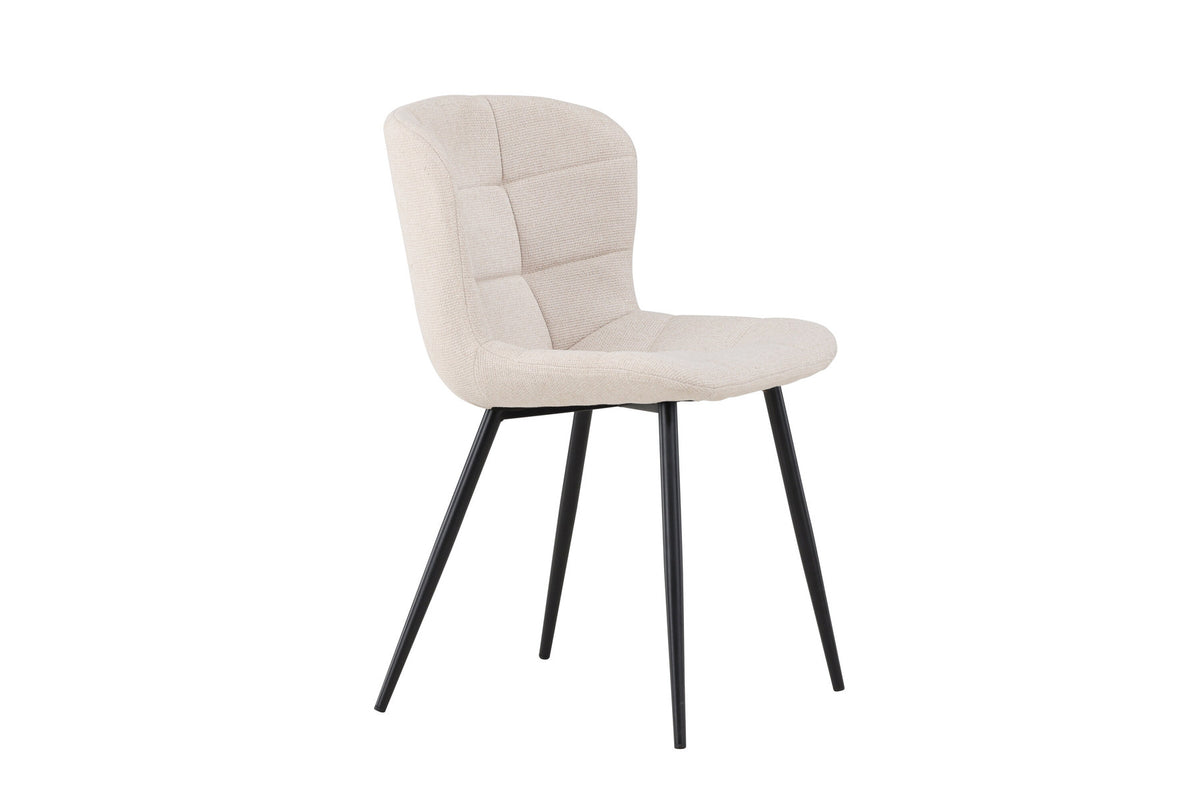 Lily Esszimmerstuhl in Beige präsentiert im Onlineshop von KAQTU Design AG. Stuhl ist von Venture Home