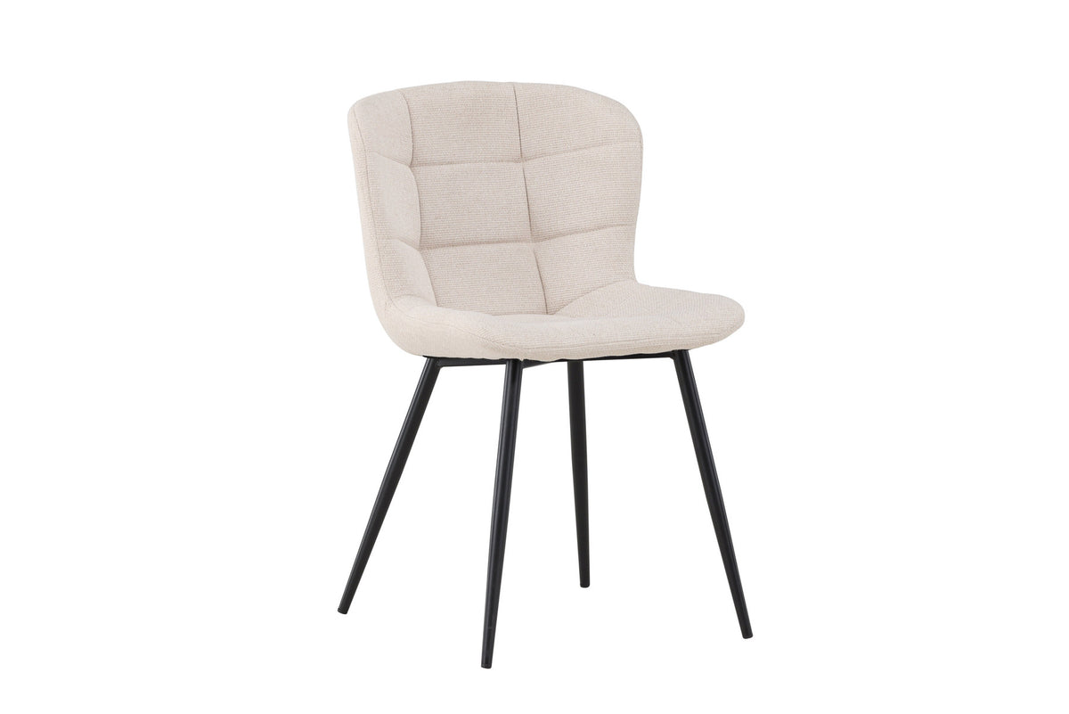 Lily Esszimmerstuhl in Beige präsentiert im Onlineshop von KAQTU Design AG. Stuhl ist von Venture Home