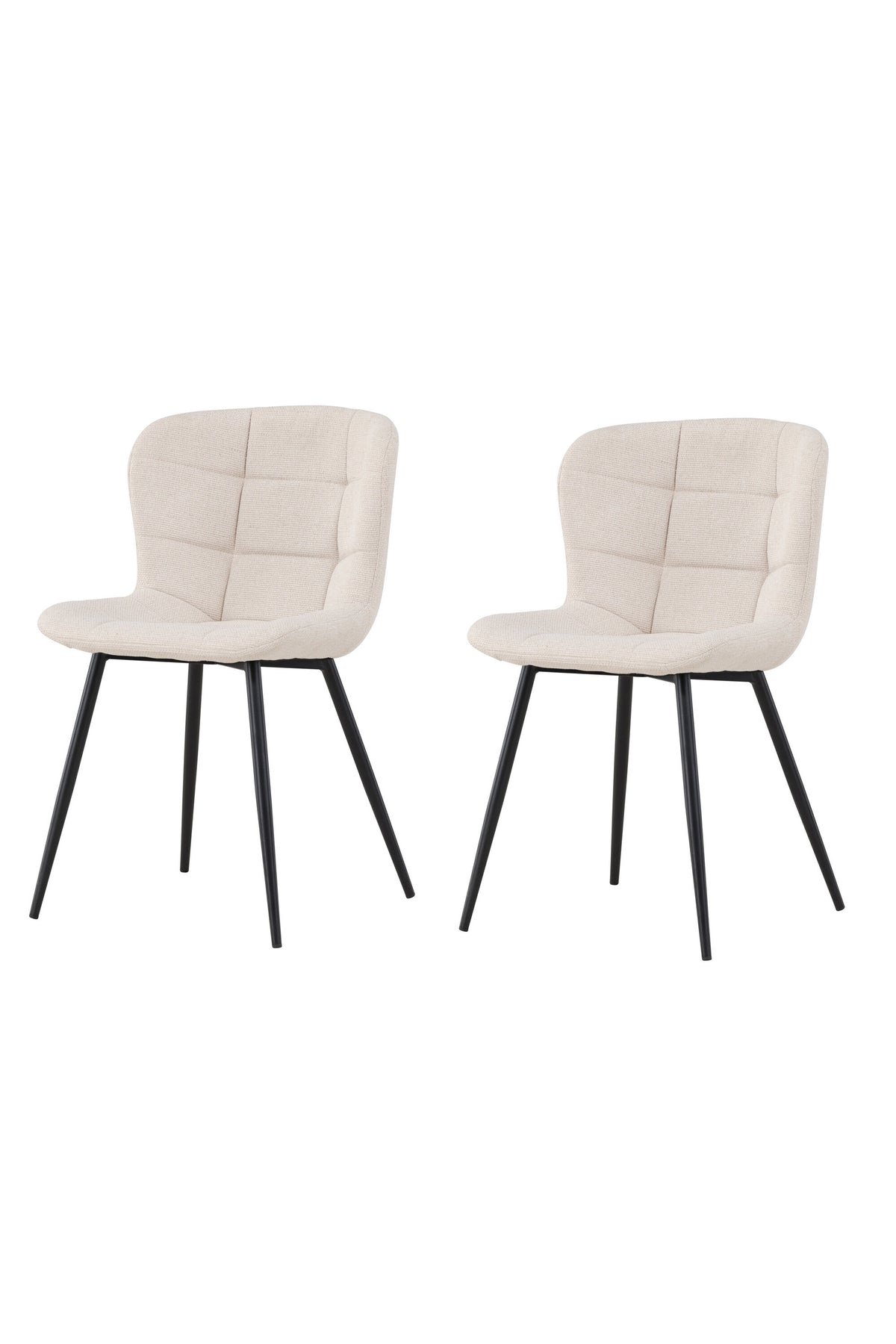 Lily Esszimmerstuhl in Beige präsentiert im Onlineshop von KAQTU Design AG. Stuhl ist von Venture Home