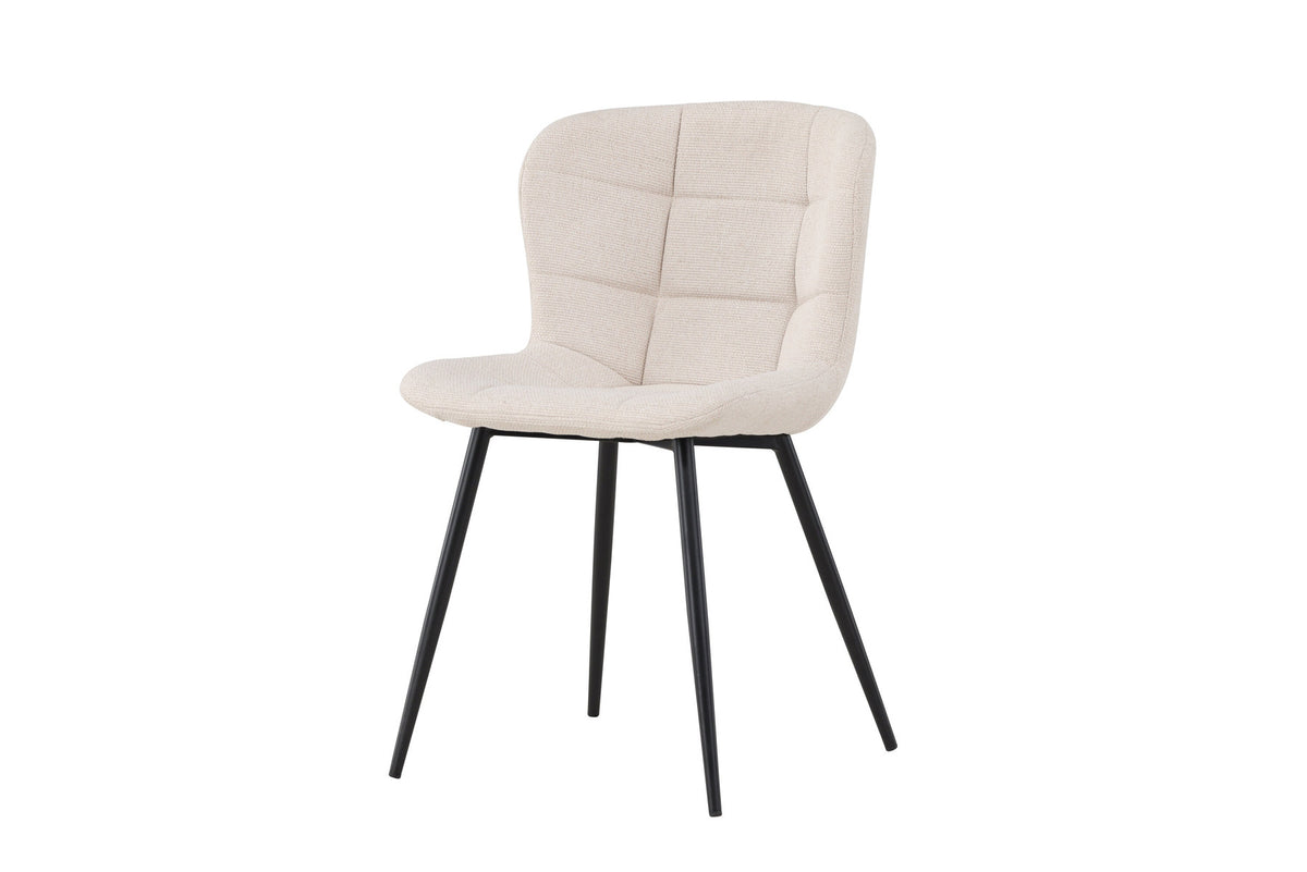 Lily Esszimmerstuhl in Beige präsentiert im Onlineshop von KAQTU Design AG. Stuhl ist von Venture Home